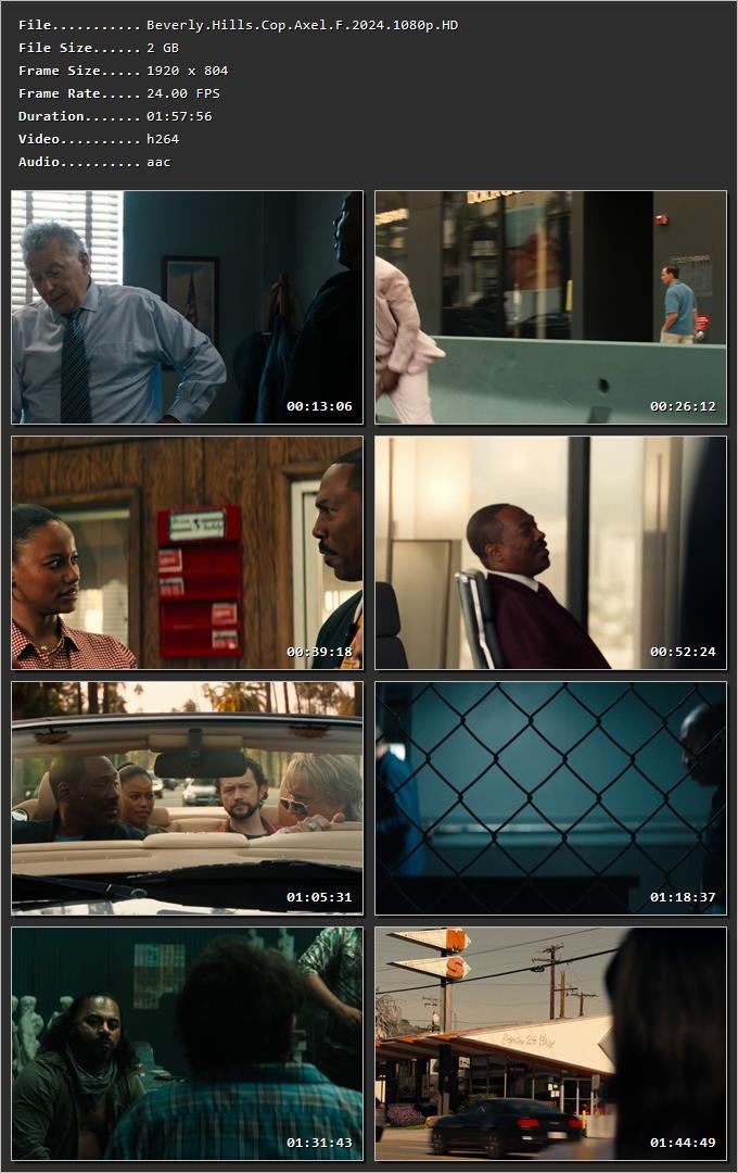 Beverly Hills Cop 4 : Axel F (2024) Hindi Dual Audio HDRip 1080p – 720p – 480p
