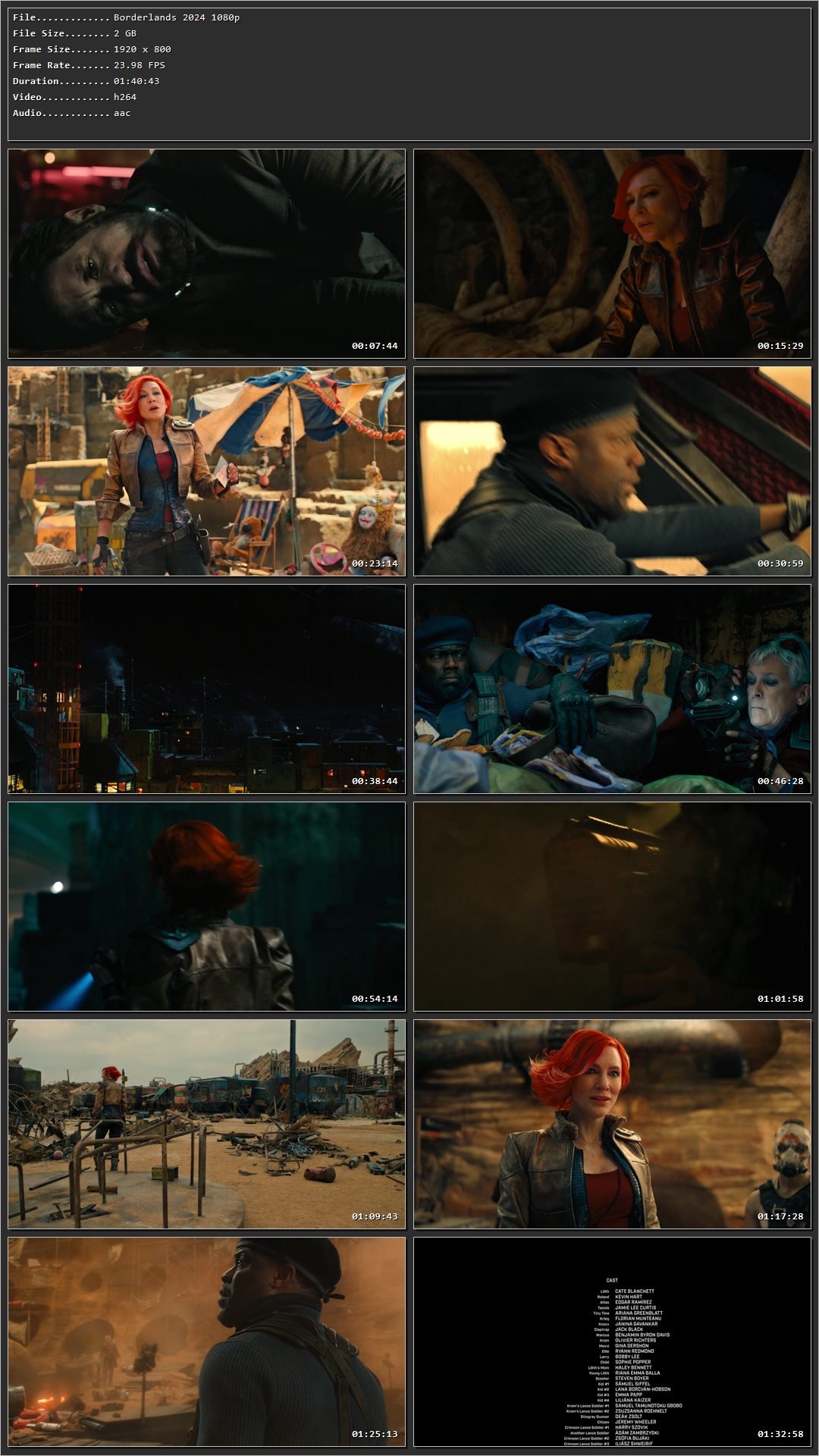 Borderlands 2024 Hindi Dual Audio HDRip 1080p – 720p – 480p