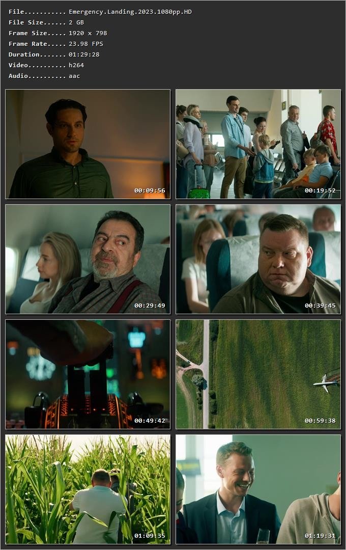Emergency Landing (2023) Hindi Dual Audio HDRip 1080p – 720p – 480p