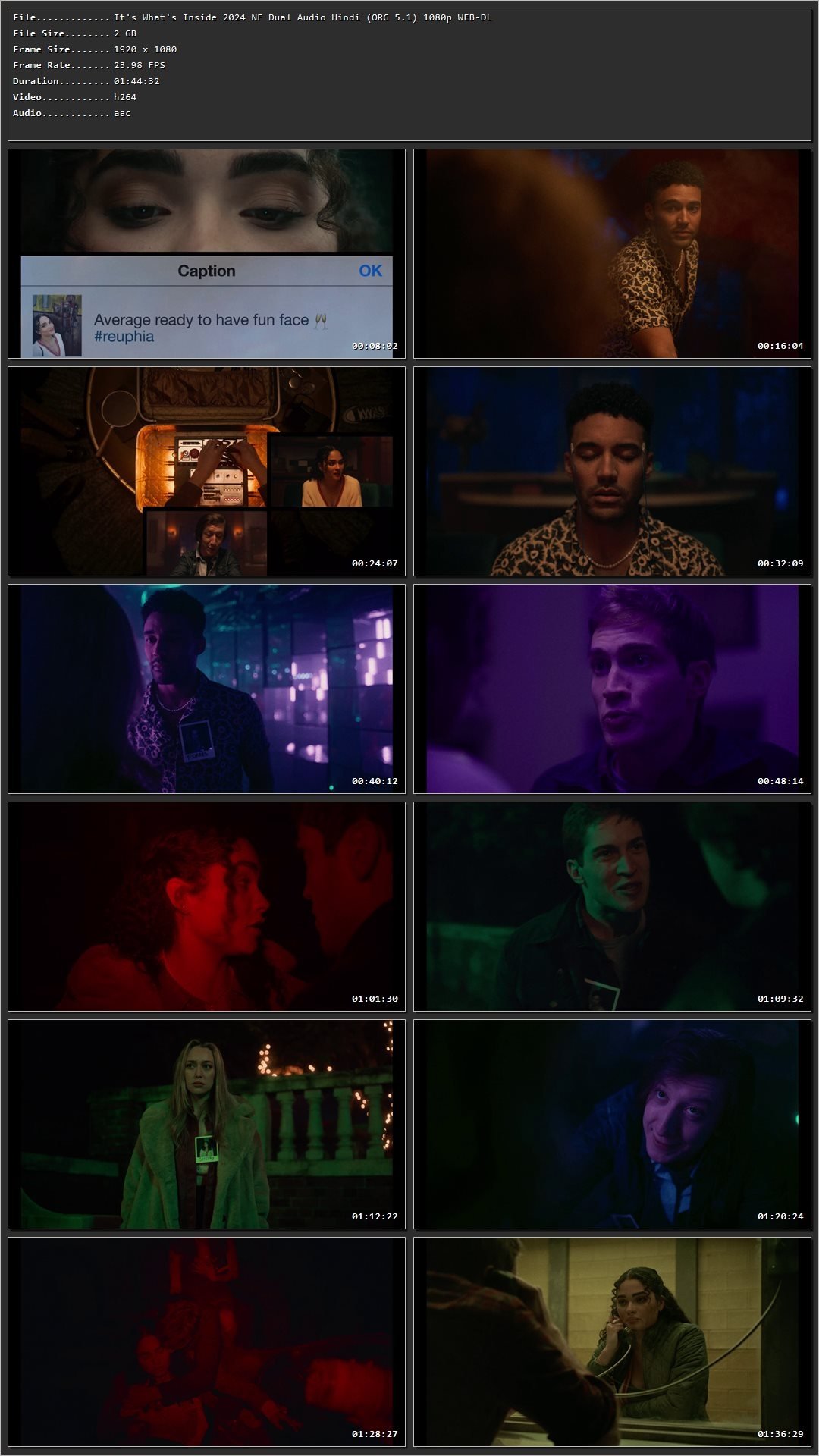 It’s What’s Inside 2024 Hindi Dual Audio HDRip 1080p – 720p – 480p