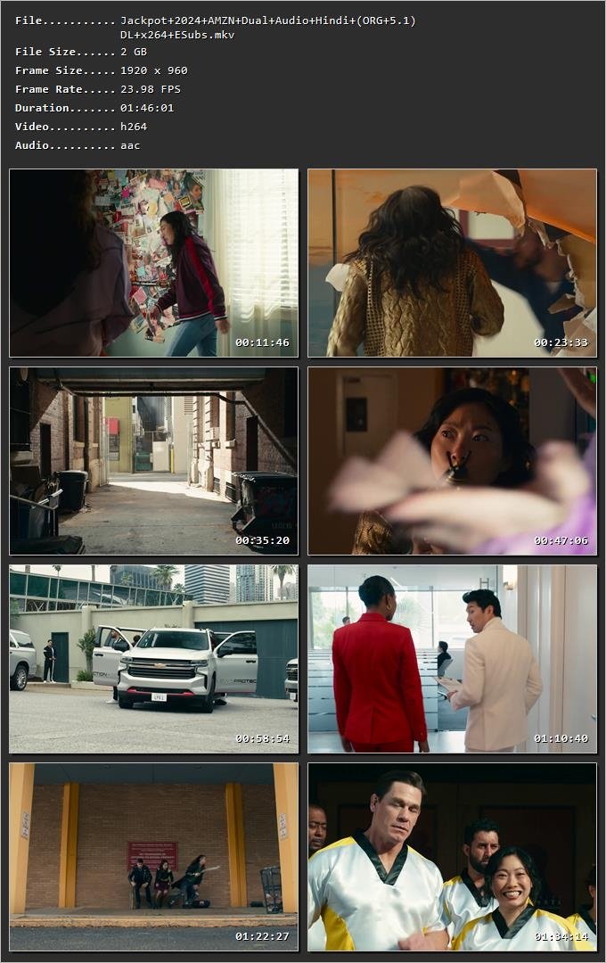 Jackpot! 2024 Hindi Dual Audio HDRip 1080p – 720p – 480p