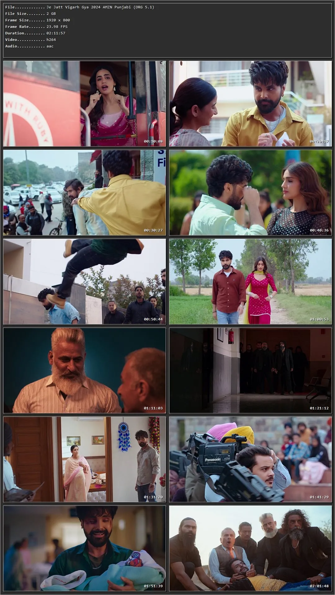 Je Jatt Vigarh Gya 2024 Punjabi HDRip 720p – 480p – 1080p