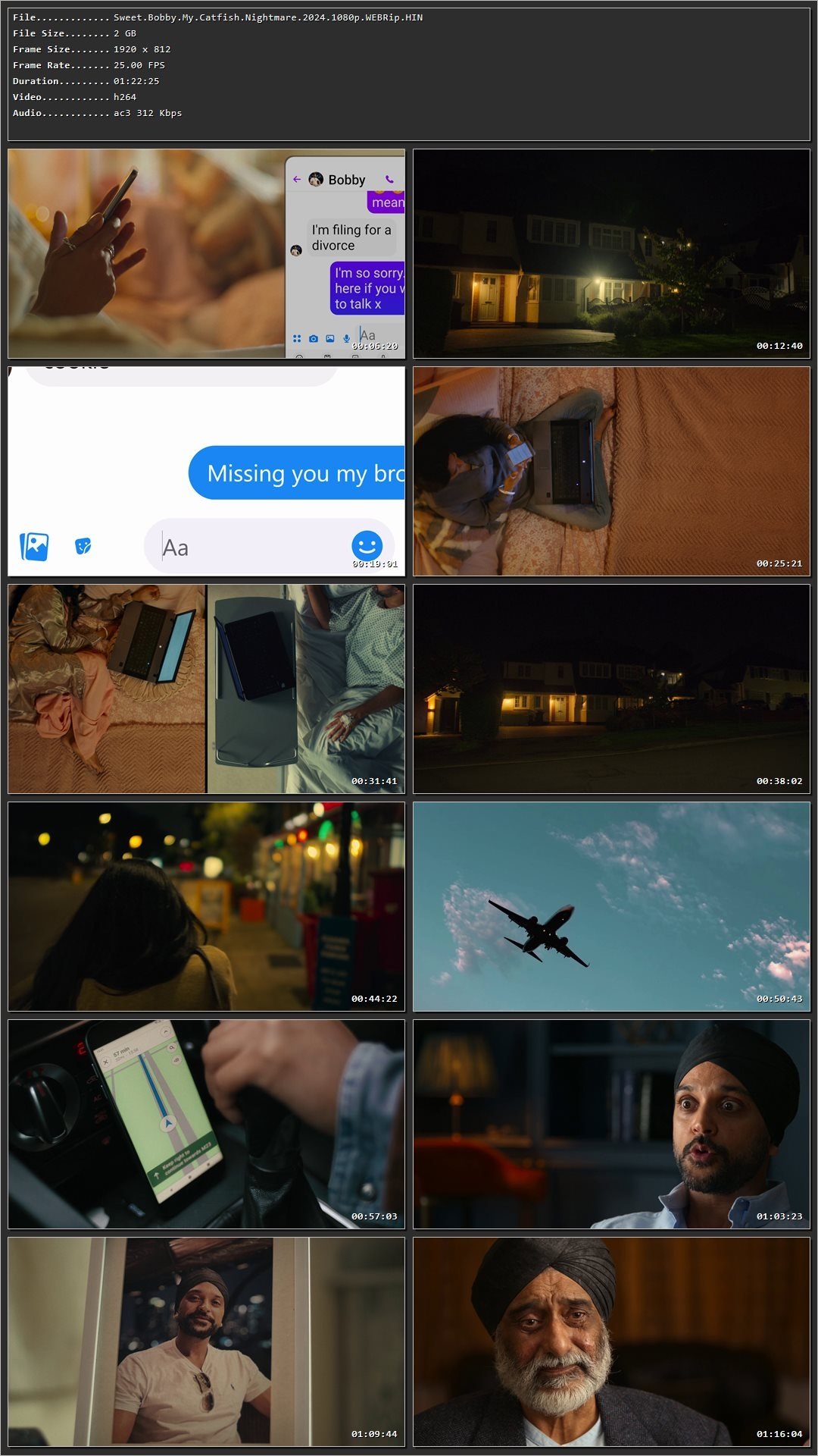 Sweet Bobby: My Catfish Nightmare (2024) Hindi Dual Audio HDRip 1080p – 720p – 480p