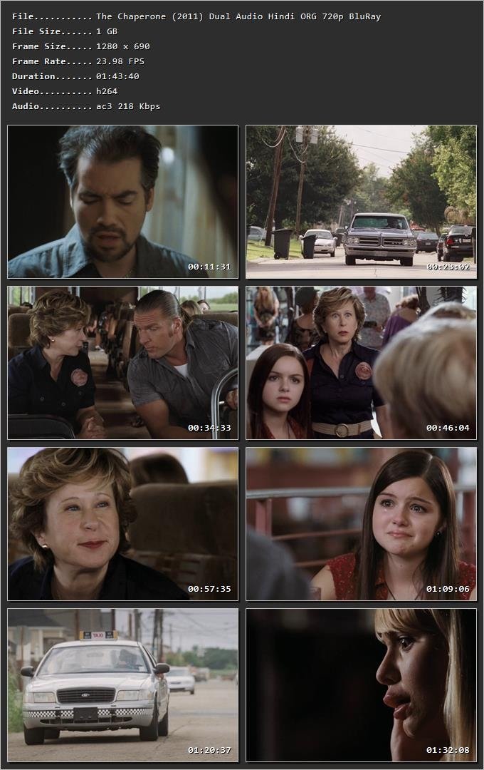 The Chaperone (2011) Hindi Dual Audio HDRip 720p – 480p