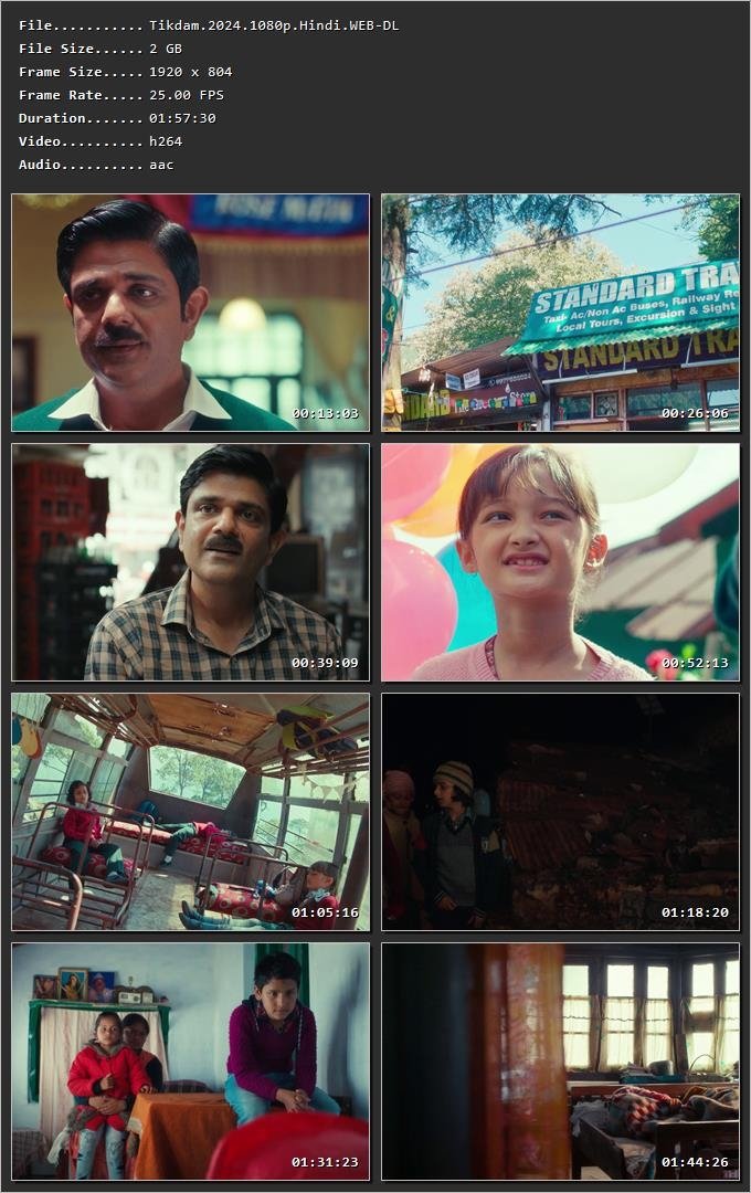 Tikdam (2024) Hindi HDRip 720p – 480p – 1080p