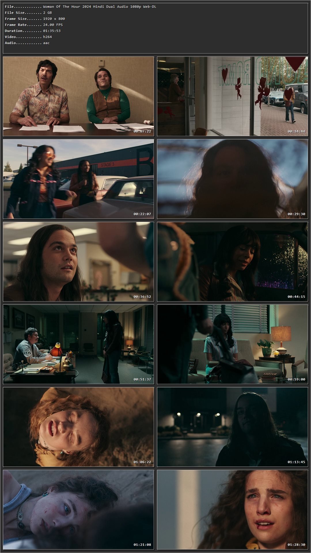 Woman Of The Hour 2024 Hindi Dual Audio HDRip 1080p – 720p – 480p